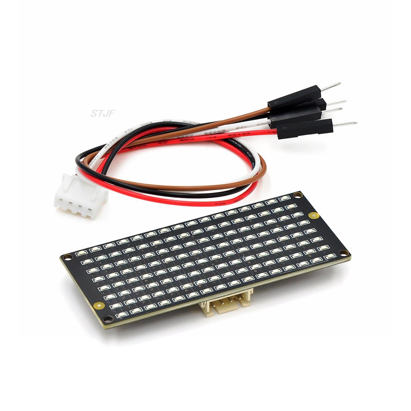 Rgb Led Matrix 8X8 - 8*16 matrix LED-lichtdisplaymodule I2C-communicatie 3,3-5V voor