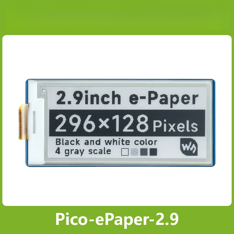 Display Epaper 2.9 - 2,9 inch E-Paper E-Ink Display Module