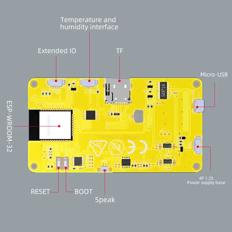 Home Automation With Arduino - ESP32-3248S035 3,5 inch slimme LCD-displaymodule 320x480