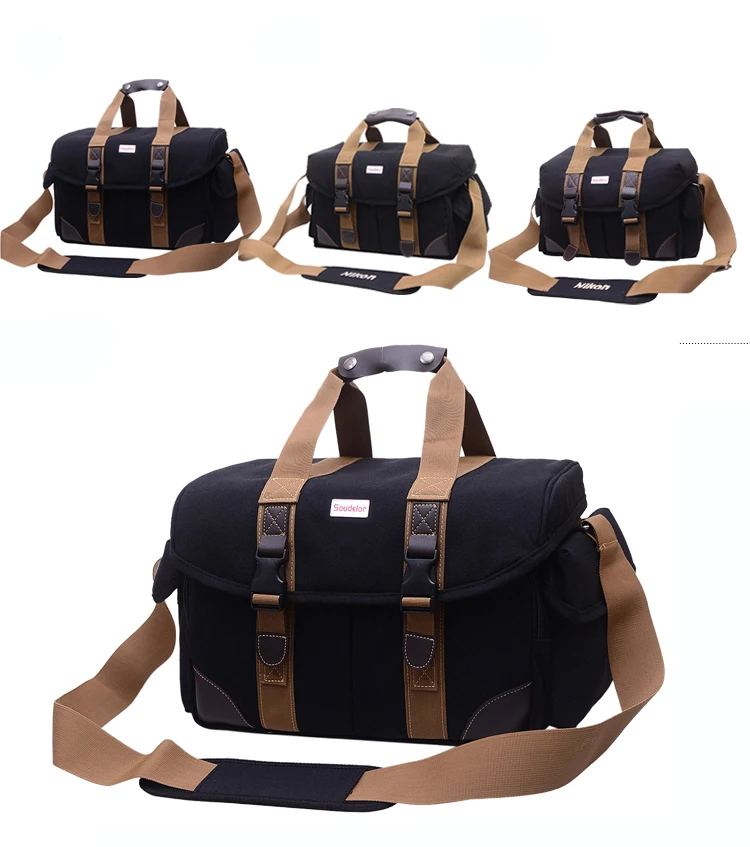 Tasmota Flash Tool - Canvas DSLR Camera DV-tas Schoudertassen voor