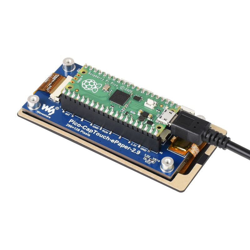 Display Epaper 2.9 - 2,9 inch Touch e-Paper Module voor