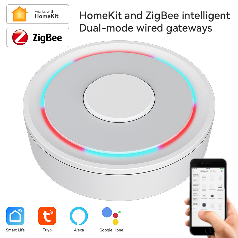 Diy Home Automation System - Tuya ZigBee Smart Gateway Homekit Bekabelde