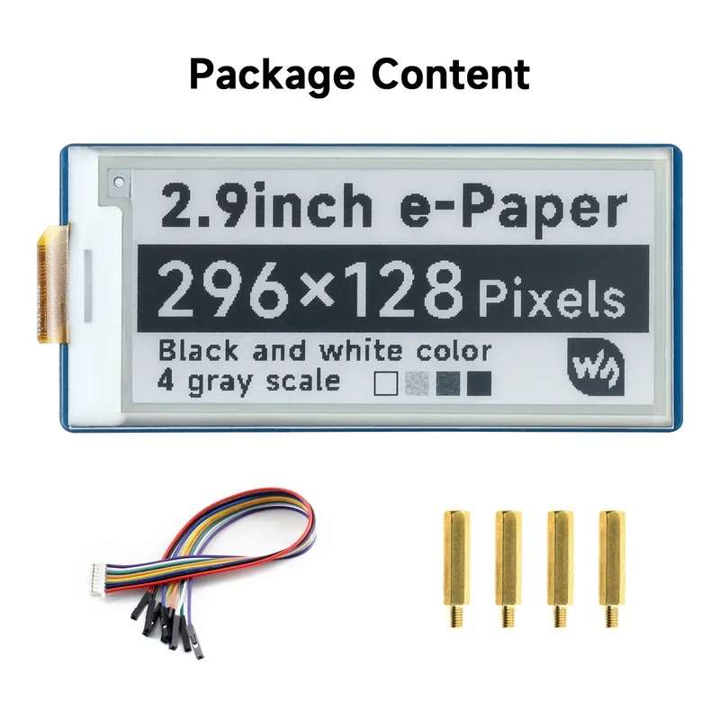 2,9 inch E-Paper E-Ink Display - Display Epaper 2.9 recensie en prijs