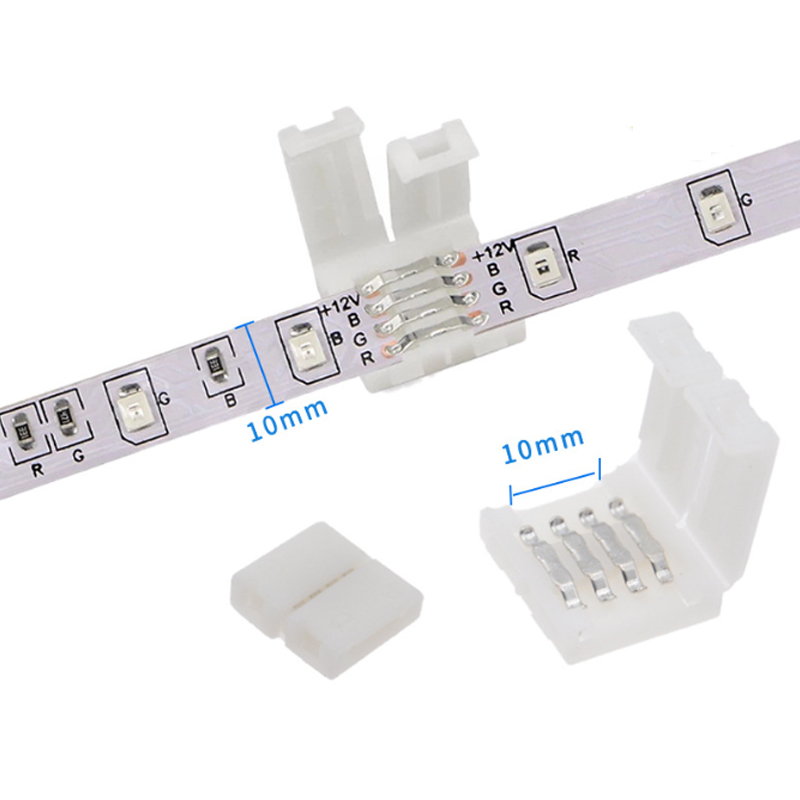 5 stks 4PIN 8mm Led Connector  - Rgb Led Matrix 8X8 recensie en prijs