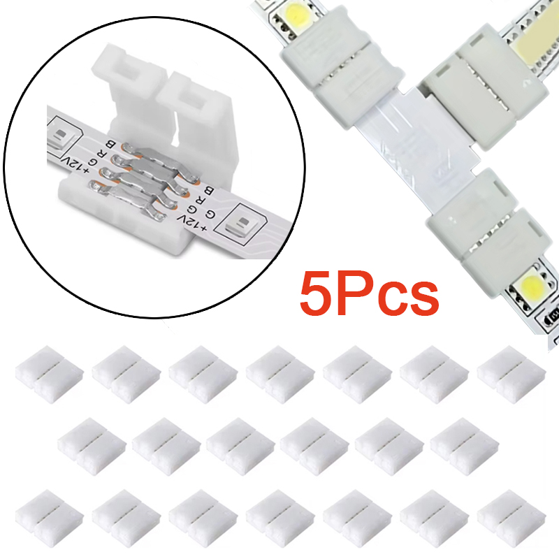 5 stks 4PIN 8mm Led Connector  - Rgb Led Matrix 8X8 recensie en prijs