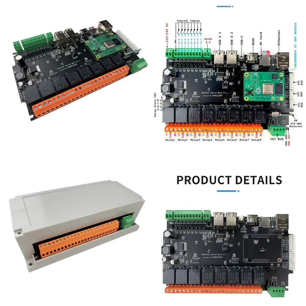 KinCony Raspberry Pi - Server  - Home Automation Raspberry Pi recensie en prijs