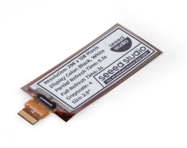104990852 2,9-inch flexibel zw - Display Epaper 2.9 recensie en prijs