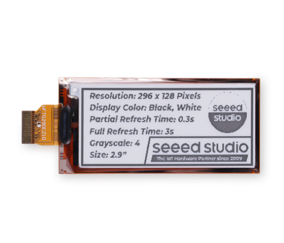 104990852 2,9-inch flexibel zw - Display Epaper 2.9 recensie en prijs